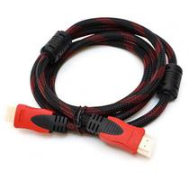 Cabo HDMI 10M c/Malha Black/Red HDTV