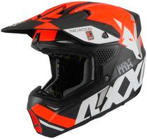 Capacete para Moto Axxis Wolf Jackal B14 - Tamanho s (55-56) - Cinza/Laranja