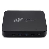 Mini PC Hyundai MC4 Intel Celeron N4020 128GB 4GB Ram - Preto