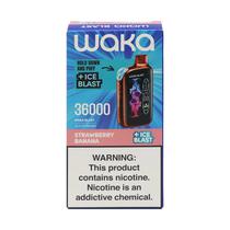 Pod Descartavel Waka Blast 36K Strawberry Banana