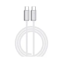Cable Devia EC688P USB-C A USB-C 1.5M Blanco