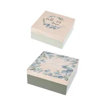 Set de Cajas de Almacenamiento KPM 038646 2 Piezas