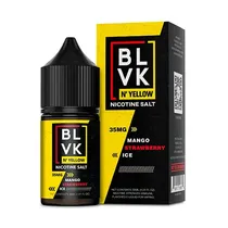 BLVK Salt Yellow 30ML 35MG Mango Strawberry Ice