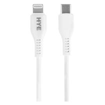 Cabo Hye HYE30L USB-C para Lightning 20W 1 Metro - Branco