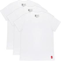 Camiseta Hydrant TH00009 Branca - Masculina (3 Unidades)