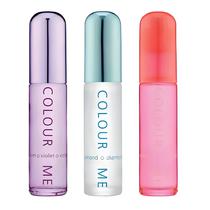 Kit 3 Perfumes Colour Me - Eau de Parfum - 50ML - Feminino