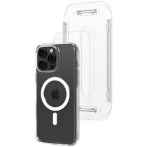 Capinha para iPhone 16 Pro Max Spigen Ultra Hybrid Pack ACS08141 + Pelicula