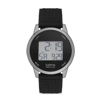 Relógio Digital Masculino Daniel Klein D:Time DK.1.12640-1 - Prata/Preto
