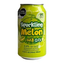 Refrigerante Coreano Sparkling Melão Lata 350ML
