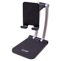 Suporte Luo LU-455 para Celular / Tablet Desktop Holder 360 Ajustavel - Preto