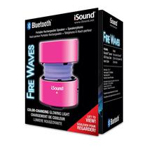 Caixa de Som Fire Waves Isound - Pink