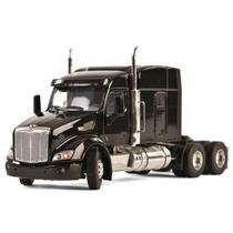 Caminhao Wsi 1/50 Peterbilt 579 - 3 Axle Solo Black 33-2026