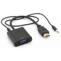 Adaptador HDMI/VGA Microfins com Audio