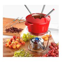 Fondue Cuisinart FP-115RS Esmalte Vermelho - 12 Pecas