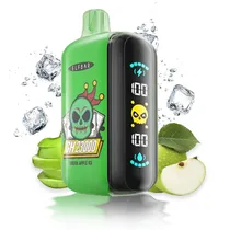 Vape Descartável Elfbar GH 23000 Puffs com 5% Nicotina - Green Apple Ice
