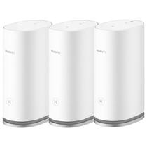 Roteador Huawei WS8100 Mesh 3 AX3000 Dual Band / 2.4GHZ / 5GHZ / Wi-Fi 6 - Branco (Kit com 3)