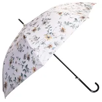 Sombrinha Guarda Chuva Bege Floral 1