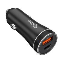 Carregador para Carro 4LIFE 43W USB-A + USB-C Car Charger (FL959AC43B) - Preto