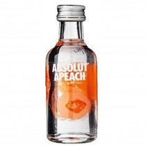 Vodka Absolut Apeach Miniatura 50ML