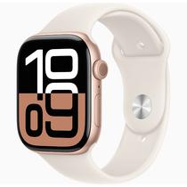 Apple Watch Series 10 de 46MM MWX23LW/A GPS s/M - Caja Aluminio Rose Gold / Starlight Sport Band