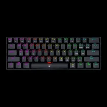 Teclado Gamer Redragon Dragonborn K630RGB Switch Brown - Preto