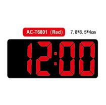 Reloj Digital AC-T6801 Red 7.8X8.5X4 CM