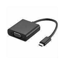 Adaptador Sate AL-70 USB-C A VGA 1080P Negro