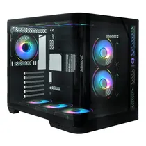 Gabinete Sate K910 Gamer 9FAN/Argb Preto