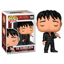 Funko Coleccionables Pop Rock Elvis Presley Elvis 68 Comeback Special 188