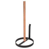 Suporte Papel Toalha Cozinha Preto 13.5X30CM
