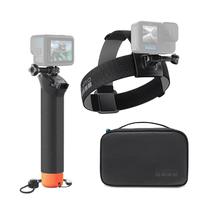 Kit Suporte Gopro Adventure Kit AKTES-003 com Estojo - Black