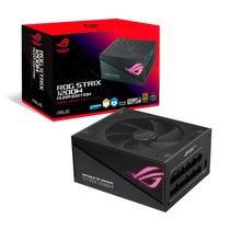 Fonte Asus Rog Strix Aura Gaming ATX 1200W 80 Plus Gold PFC Ativo Full Modular Bivolt - Preto