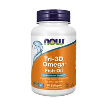 Suplemento Now TRI-3D Omega 90 Cápsulas