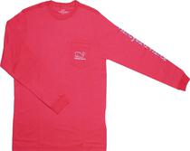 Outlet Camiseta Manga Longa Vineyard Vines 1V020848 Masculina - Rosa