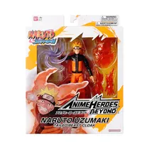 Figura Bandai Anime Heroes Naruto Shippuden Naruto Uzumaki Tailed Beast Cloak 37711