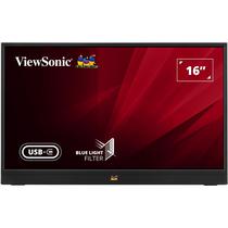 Monitor LED Portatil Viewsonic VA1655 16" FHD Ips - Preto