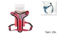 Original Pechera p/Mascota K49004 2XL Rojo
