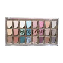 Paleta de Sombra 24 Cores Miss Rose