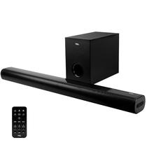 Speaker TCL Soundbar S522W / 2.1 Canais / 200W / Bluetooth / HDMI / USB - Preto