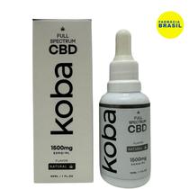 Koba Oleo Canabidiol (Cannabis) Sublingual Full Spectrum THC, Thca, CBD, Cbda, CBG e CBN, 1500MG/ 30ML