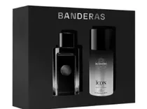 Antonio Banderas Perfume Kit The Icon M Eau de Parfum 100ML + Des 150ML