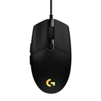 Mouse USB Logitech G203 910-005793 Lightsync Preto