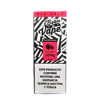 Essência para Vape e-Liquid Born To Vape Straw Mint 20MG - 30ML
