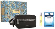 Kit Perfume Versace Eau Fraiche Edt 100ML + 10ML + Neceser - Masculino