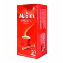 Cafe Pronto Soluvel Coffee Maxim Coreano Original - Caixa com 20 Saches de 12G