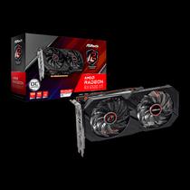 Placa de Vídeo Asrock Randeon RX-6500 XT Phantom Gaming D Oc 4GB / GDDR6