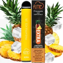 Vape Descartável Fume Extra 1500 Puffs com 5% Nicotina - Pineapple Ice