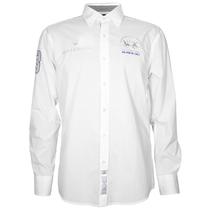 Camisa La Martina Masculino Eq.KMCM60-04 L - Maserati Branco