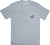 Outlet Camiseta Vineyard Vines 1V018945 Masculina - Azul Ceu