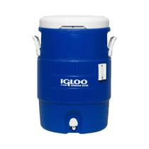 Igloo Conservadora c/Asiento Disp.Vaso Plastico El Dispensador de Tazas Desmontable Ofrece Refresc Azul